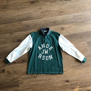 JW ANDERSON Long Sleeve Rugby Shirt (Size L)
